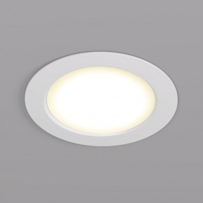 DK3048-WH Встраиваемый светильник, IP 20, 7Вт, LED, белый, пластик в Коротчаево - korotchaevo.mebel24.online | фото 1