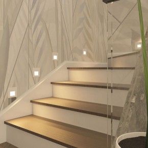 DK3050-WH Светильник встраиваемый в стену, IP 20, LED 3000, 1 Вт, белый, пластик в Коротчаево - korotchaevo.mebel24.online | фото 9