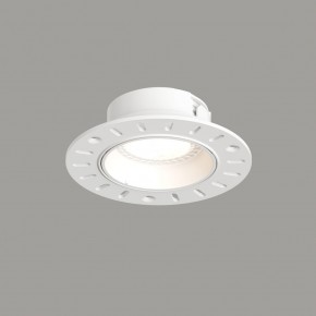 DK3055-WH Встраиваемый светильник, IP 20, 10 Вт, GU5.3, LED, белый, пластик в Коротчаево - korotchaevo.mebel24.online | фото 1