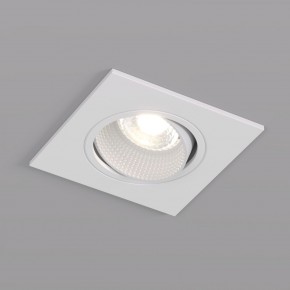 DK3071-WH Встраиваемый светильник, IP 20, 10 Вт, GU5.3, LED, белый/белый, пластик в Коротчаево - korotchaevo.mebel24.online | фото 3