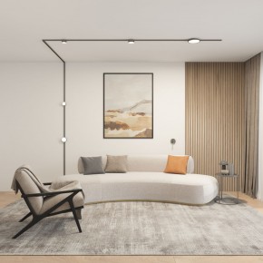 DK5072-DN Бра SHINE WALL со светодиодом, D104*H68, IP20, 3000К, 3W, RA?90, темный никель, алюминий в Коротчаево - korotchaevo.mebel24.online | фото 5