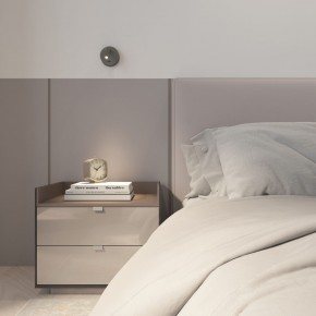 DK5072-DN Бра SHINE WALL со светодиодом, D104*H68, IP20, 3000К, 3W, RA?90, темный никель, алюминий в Коротчаево - korotchaevo.mebel24.online | фото 9