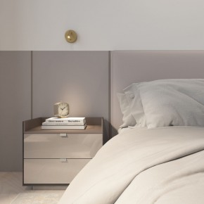 DK5072-SB Бра SHINE WALL со светодиодом, D104*H68, IP20, 3000К, 3W, RA?90, сатинированная латунь, алюминий в Коротчаево - korotchaevo.mebel24.online | фото 9