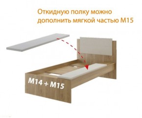 Дуглас (подростковая) М14 Кровать в Коротчаево - korotchaevo.mebel24.online | фото 7