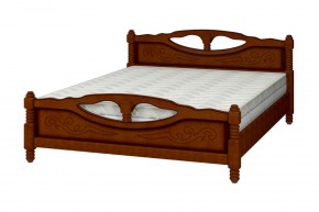ЕЛЕНА-4 Кровать из массива (орех) в Коротчаево - korotchaevo.mebel24.online | фото 2