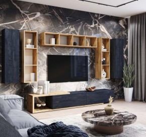 ХЛОЯ Гостиная (Дуб Вотан/Обсидиан) модульная в Коротчаево - korotchaevo.mebel24.online | фото 10
