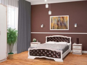 КАРИНА-10 Кровать из массива 1400 в Коротчаево - korotchaevo.mebel24.online | фото 1