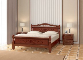 КАРИНА-5 Кровать из массива 1600 (Орех) в Коротчаево - korotchaevo.mebel24.online | фото