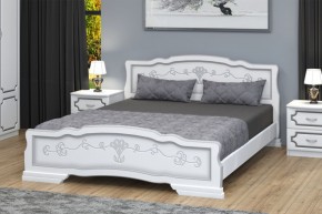 КАРИНА-6 Кровать из массива 1800 в Коротчаево - korotchaevo.mebel24.online | фото 1