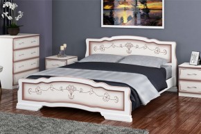 КАРИНА-6 Кровать из массива 1800 в Коротчаево - korotchaevo.mebel24.online | фото 6