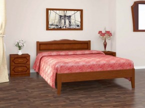 КАРИНА-7 Кровать из массива  (Орех) в Коротчаево - korotchaevo.mebel24.online | фото