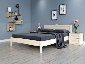 КАРИНА-7 Кровать из массива (Слоновая кость) в Коротчаево - korotchaevo.mebel24.online | фото