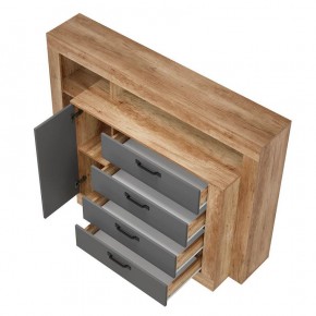 Коллекция Прима (Графит/Дуб каньон) в Коротчаево - korotchaevo.mebel24.online | фото 5