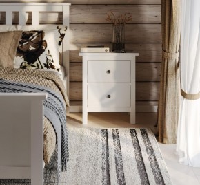 Комод 02 Кантри белый с двумя ящиками в Коротчаево - korotchaevo.mebel24.online | фото 4