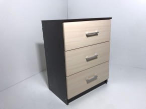 Комод 3 ящика (венге/дуб молочный) в Коротчаево - korotchaevo.mebel24.online | фото
