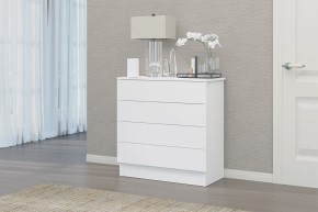 Комод Фаворит-3 (Белый текстурный) в Коротчаево - korotchaevo.mebel24.online | фото