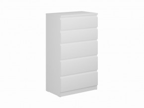 Комод КАСТОР с пятью ящиками, цвет белый в Коротчаево - korotchaevo.mebel24.online | фото