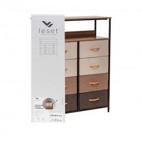 Комод Leset Локи 8 ящ. с полкой в Коротчаево - korotchaevo.mebel24.online | фото 10