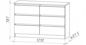 НИЦЦА-7 Комод (НЦ.07) в Коротчаево - korotchaevo.mebel24.online | фото 3