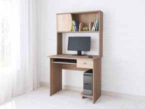 Компьютерный стол Грета-4 ясень шимо/дуб сонома в Коротчаево - korotchaevo.mebel24.online | фото