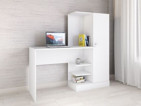 Компьютерный стол Квартет-6 Белый в Коротчаево - korotchaevo.mebel24.online | фото