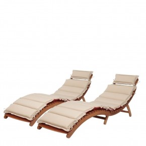 Комплект шезлонги и столик AFM-803A-T133 Beige (2+1) в Коротчаево - korotchaevo.mebel24.online | фото 2
