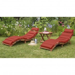 Комплект шезлонги и столик AFM-803A-T133 Beige-Terracotta (2+1) в Коротчаево - korotchaevo.mebel24.online | фото 1