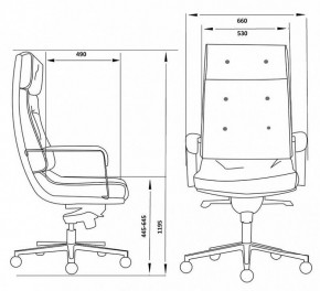 Кресло для руководителя Бюрократ Dao/Black в Коротчаево - korotchaevo.mebel24.online | фото 5