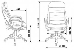 Кресло для руководителя Бюрократ T-9950LT в Коротчаево - korotchaevo.mebel24.online | фото 6