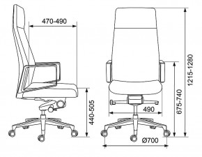 Кресло для руководителя _JONS/CASHGREY в Коротчаево - korotchaevo.mebel24.online | фото 6