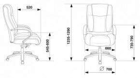 Кресло для руководителя T-9925SL/BLACK в Коротчаево - korotchaevo.mebel24.online | фото 5