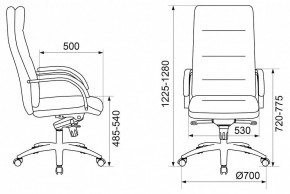 Кресло для руководителя T-9927SL/CHOKOLATE в Коротчаево - korotchaevo.mebel24.online | фото 6