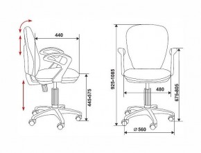 Кресло компьютерное Бюрократ CH-513AXN черное в Коротчаево - korotchaevo.mebel24.online | фото 12