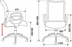 Кресло компьютерное Бюрократ CH-599AXSN/32B/TW-11 в Коротчаево - korotchaevo.mebel24.online | фото 12