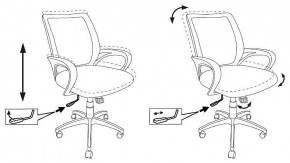 Кресло компьютерное CH-695N/OR/TW-11 в Коротчаево - korotchaevo.mebel24.online | фото 10