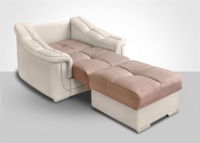 Кресло-кровать + Пуф Кристалл (ткань до 300) Боннель в Коротчаево - korotchaevo.mebel24.online | фото 3