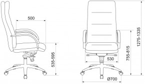 Кресло руководителя Бюрократ T-9927SL/BLACK в Коротчаево - korotchaevo.mebel24.online | фото 3