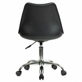 Кресло стул BRABIX "Eames MG-310 CH", хром, пластик черный, экокожа черная, 532925 в Коротчаево - korotchaevo.mebel24.online | фото 4