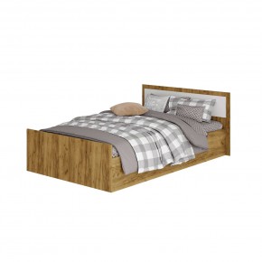 Кровать 1,2 Евро LIGHT КР-06 (крафт/белый) *без основания в Коротчаево - korotchaevo.mebel24.online | фото