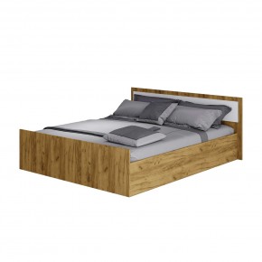 Кровать 1,6 Евро LIGHT КР-17 (крафт/белый) *без основания в Коротчаево - korotchaevo.mebel24.online | фото