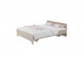 Кровать 1,6 VICTOR + основание (Сонома) в Коротчаево - korotchaevo.mebel24.online | фото 2