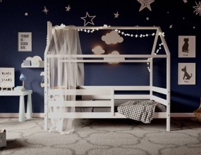 Кровать-домик 80*190 Белый в Коротчаево - korotchaevo.mebel24.online | фото 2