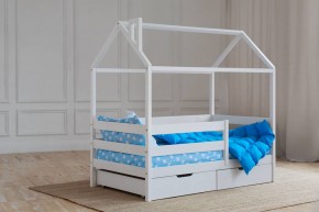 Кровать-домик 80*190 Белый в Коротчаево - korotchaevo.mebel24.online | фото 5