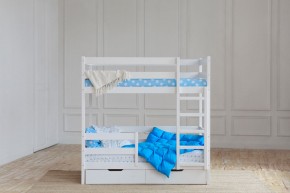 Кровать двухъярусная без крыши 80*160 Белый в Коротчаево - korotchaevo.mebel24.online | фото 4