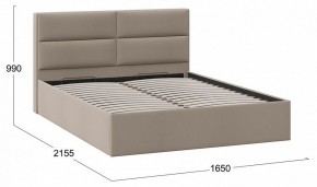 Кровать двуспальная Глосс с ПМ в Коротчаево - korotchaevo.mebel24.online | фото 4