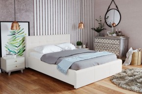 Кровать Лаура с латами Nice White 1400x2000 в Коротчаево - korotchaevo.mebel24.online | фото 1