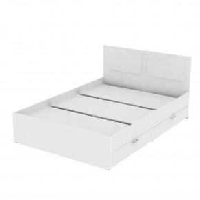 Кровать Ольга L37 (1200) 4 ящика (Белый) в Коротчаево - korotchaevo.mebel24.online | фото