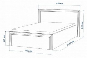 Кровать полутораспальная Нобиле Кр-120 в Коротчаево - korotchaevo.mebel24.online | фото 3