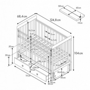 Кроватка Фея 328-01 в Коротчаево - korotchaevo.mebel24.online | фото 10