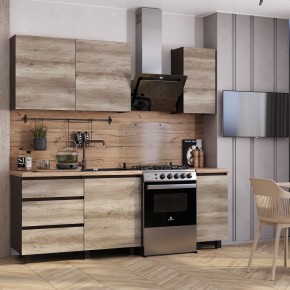 Кухня Энигма 1.6 м (венге/дуб каньон) в Коротчаево - korotchaevo.mebel24.online | фото